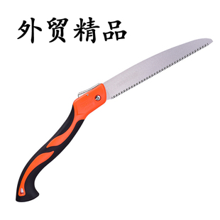 日本钢材企鸿折叠锯树枝锯手园林锯三倍快速锯木工锯子刀锯250mm