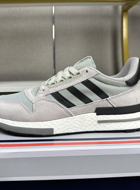 爆米花男鞋ZX500运动跑步鞋透气轻便网面鞋男小码软底真爆休闲鞋