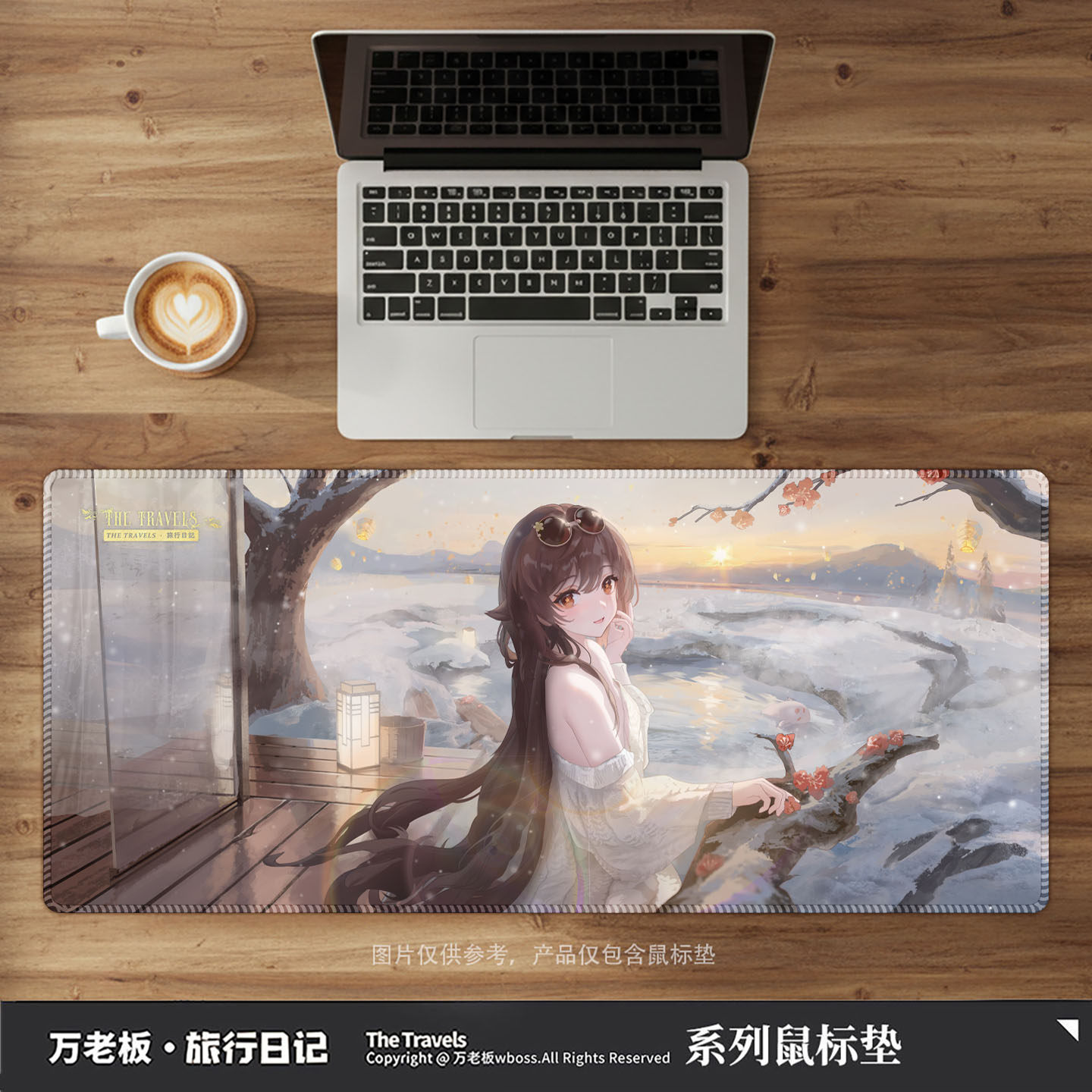 【万老板】原神 鼠标垫超大号 芙宁娜丝柯克钟离胡桃霄宫周边
