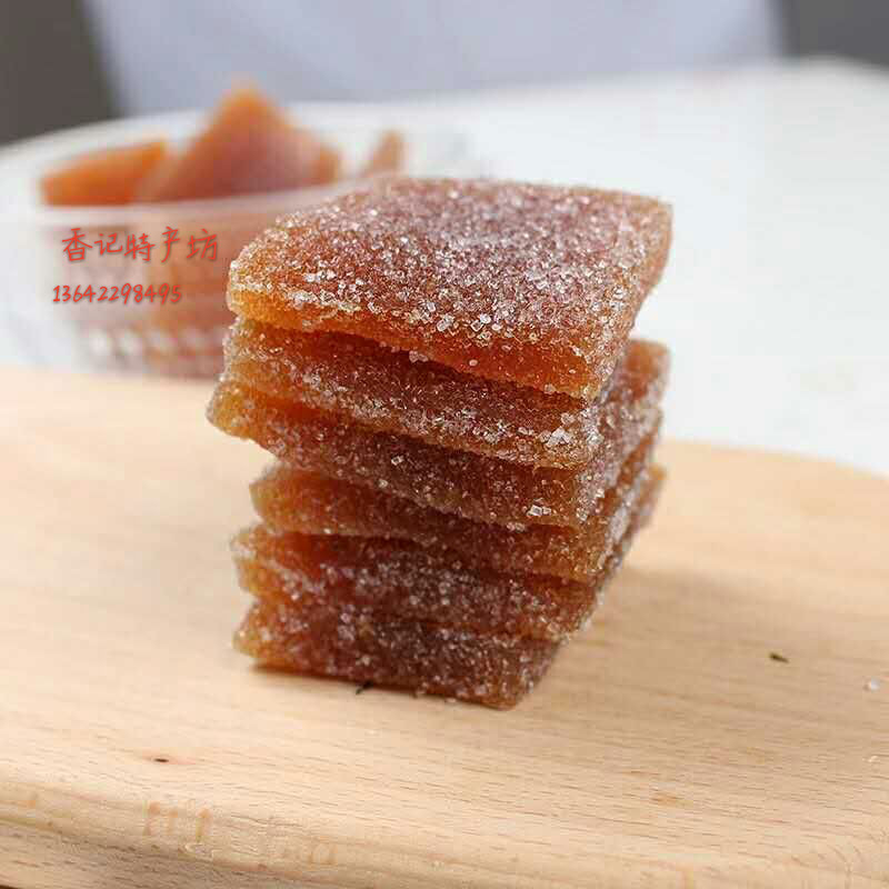 潮汕揭西客家特产老姜糖姜汁糖生姜糖手工软姜糖姜糖片零食380g