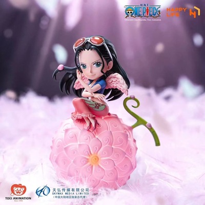 集美HAPPY LIFE正版航海王 恶魔果实罗宾声控小夜灯摆件七夕礼物