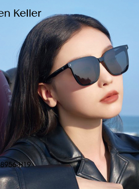 海伦凯勒白敬亭同款墨镜女开车偏光太阳镜男近视可配度数防紫外线