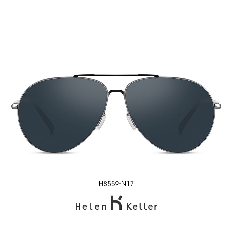 海伦凯勒蛤蟆镜男士开车专用墨镜眼睛近视可配度数太阳眼镜女8559