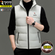 羽绒棉服轻便保暖男士 无袖 棉坎肩厚背心外套马甲 秋冬季 啄木鸟新款