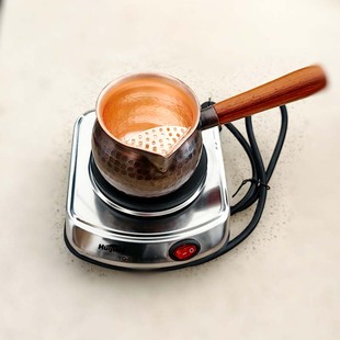 甘肃养生罐罐茶炉煮茶器加厚纯铜一整套紫铜罐茶壶茶具电加热炉子