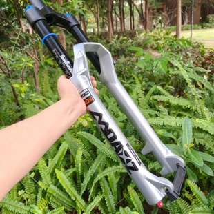 正品玛卡威前叉160 140行程34管气叉高强度阻尼减震山地车气叉