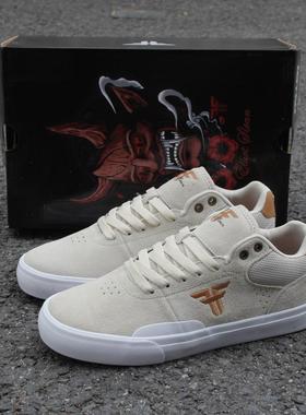 新款FALLEN专业滑板鞋THE FIEND II翻毛皮耐磨舒适运动DC板鞋男女