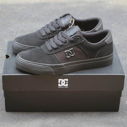 黑武士DC滑板鞋翻毛皮鞋面男女鞋