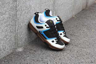 亏本清货黑底DVS GAMBOL滑板鞋耐磨皮质鞋面减震男休闲运动鞋DC鞋