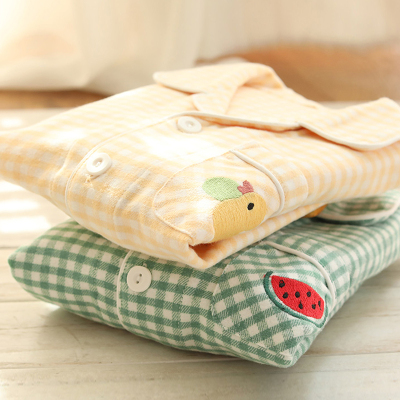 秋冬款纯棉磨毛全棉日系男童睡衣