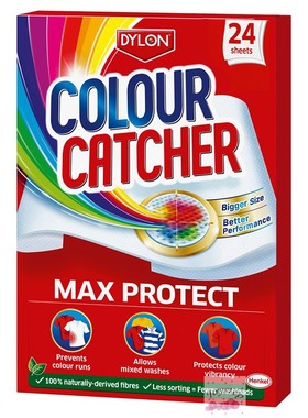 英国进口Dylon大龙 防染色串色洗衣纸吸色片 24片 外盒有损