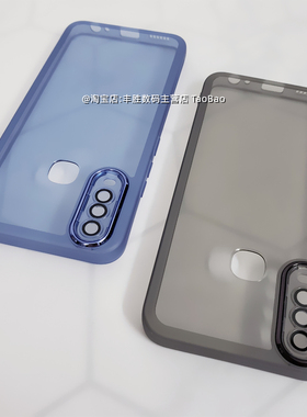 适用vivoY3手机壳Y3S保护套硅胶Y17透黑Y15透白Y12自带镜头膜u3x防摔V1901A防滑直角边磨砂软壳男女新款