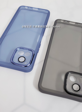 适用vivoY52s手机壳Y31S保护套硅胶V2057A透黑Y54S透白自带镜头膜防摔防滑直角边磨砂软壳男女新款