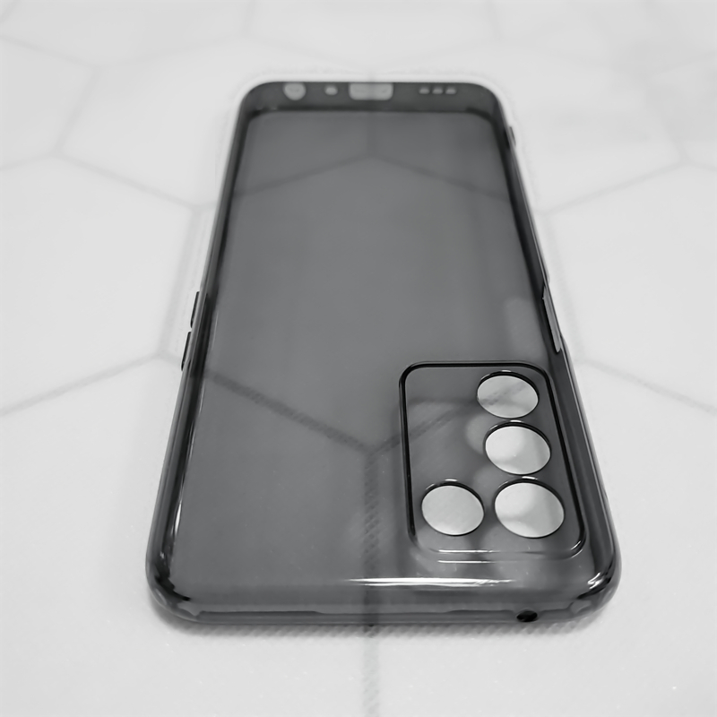 RealmeQ3s透黑透明软壳