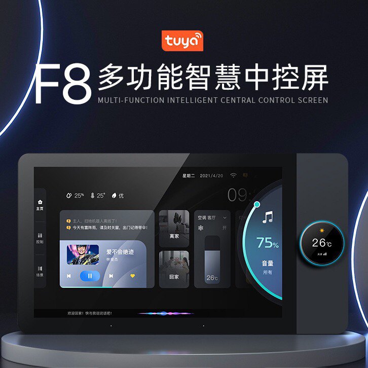 涂鸦全屋智能中控屏背景音乐主机智能中控/智能控制面