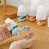 旅行硅胶分装 洗发水沐浴露可登机便携洗护空瓶子洗漱挤压瓶 瓶套装