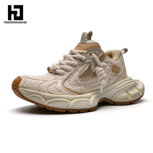 HeeDimensional做旧老爹鞋情侣款