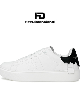HeeDimensional小白鞋男鞋情侣滑板鞋子女运动休闲鞋学生白色板鞋
