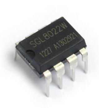 SGL8022K 双通道按键触摸控制IC 双通道触摸ICSGL8022W LED灯