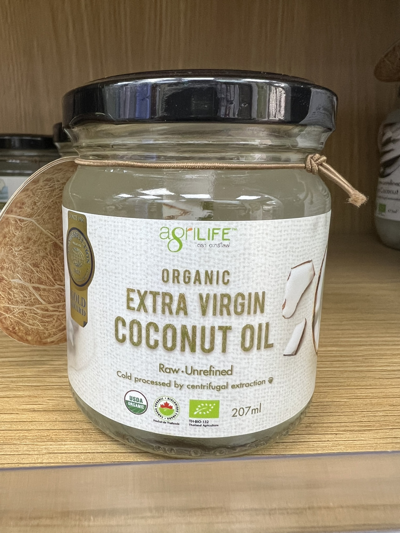 泰国有机特级初榨椰子油食用护肤