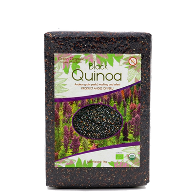 包邮秘鲁进口高品质大顆粒黑藜麦Quinoa藜米丰富蛋白健身代餐 1KG