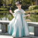 汉服超仙古装 连衣裙子夏季 女童2025新款 夏款 女孩古风唐装 儿童夏装
