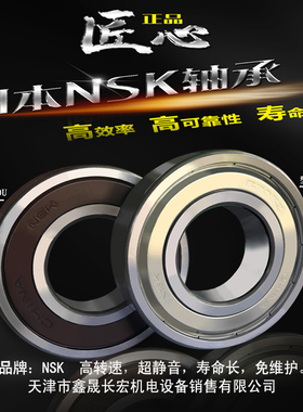 NSK深沟球轴承6200 6201 6202 6203 6204 6205 6206ZZCM DDU