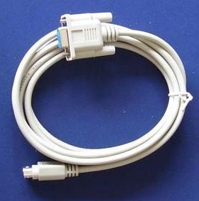 eView人机界面ET070 ET100 和信捷PLC 台达DVP系列PLC通讯线，