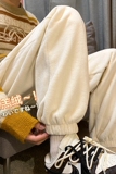 羊羔绒加厚裤子男冬季加绒束脚百搭休闲裤k5551-P55控68B315，男装休闲裤，电商B315