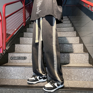 渐变牛仔裤男2023春季新款水洗痞帅休闲裤K5443-P65控78 B315图片