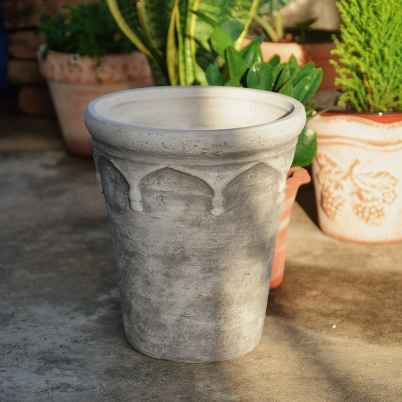 陶土帝罗马同款云母灰色皇冠造型