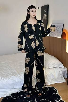 【12.20慧姐大码女装】2025新款睡衣套装YMR1191-7130