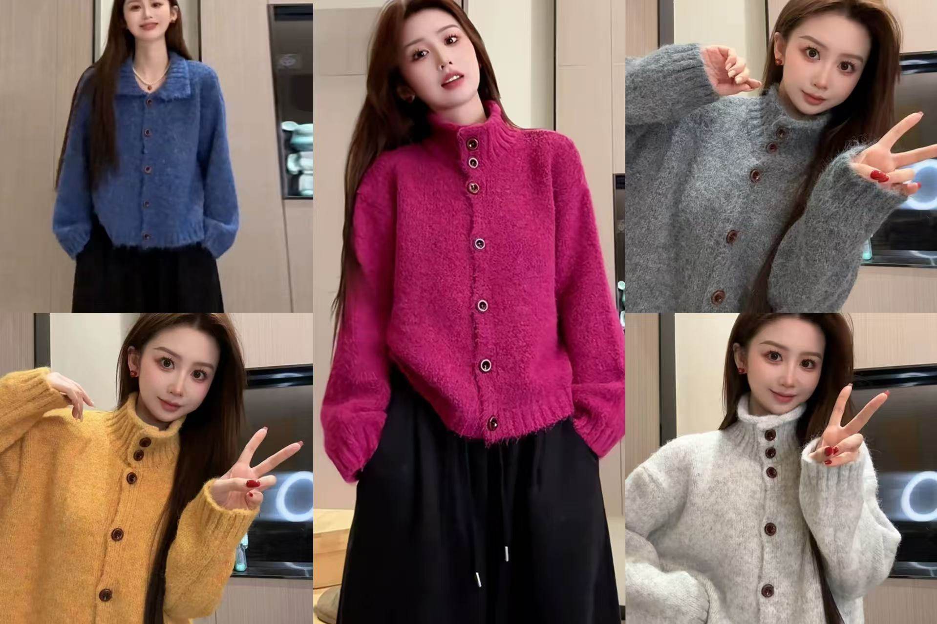 【1.20慧姐大码女装】2025新款针织毛衣上衣DCE816-,女装/女士精品,大码羽绒服,淘宝优惠券,粉丝福利购,淘宝优惠卷