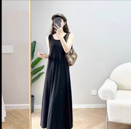 【5.1慧姐大码女装】2026新款连衣裙ASYZ8811-7025