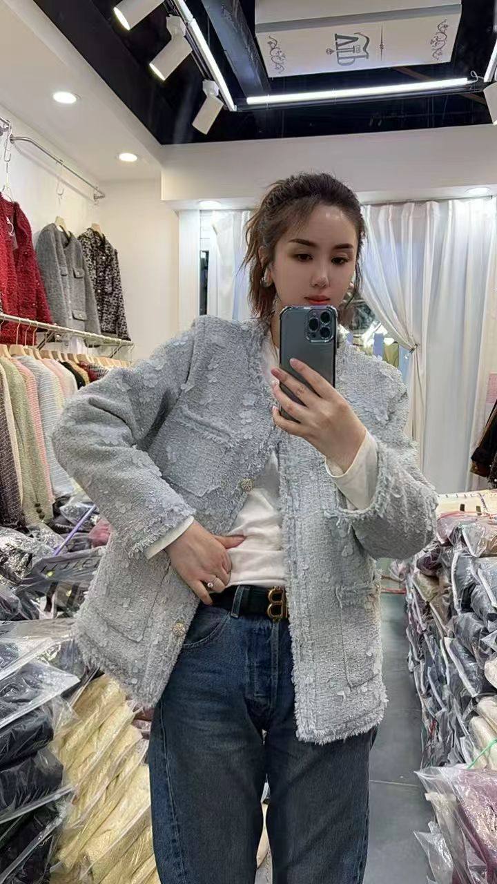 【12.20慧姐大码女装】2025新款小香风加棉外套MSN2680-,女装/女士精品,大码羽绒服,淘宝优惠券,粉丝福利购,淘宝优惠卷