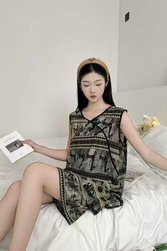 【6.2慧姐大码女装】2026新款套装YMR1120-7019