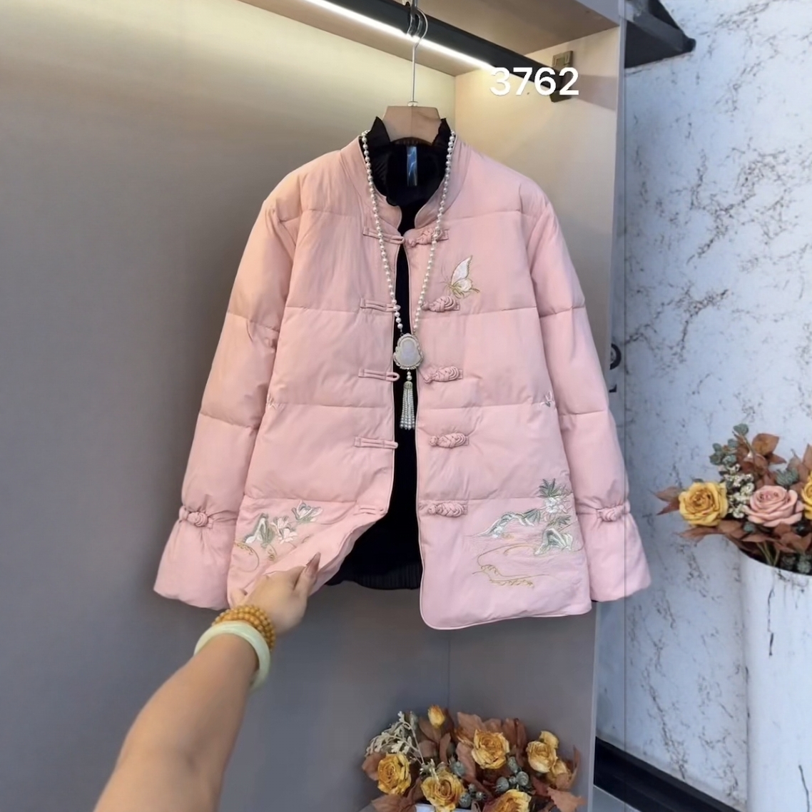 【11.14慧姐大码女装】2025新款棉服外套PDD3762-71120