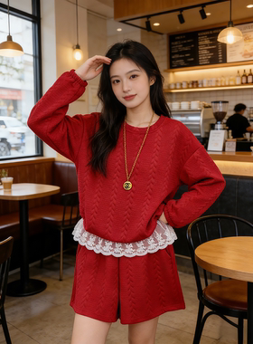 【12.30慧姐大码女装】2025新款针织套装MZXG格938-