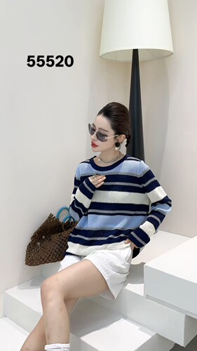 【3.14慧姐大码女装】2026新款针织上衣DDPR55520-