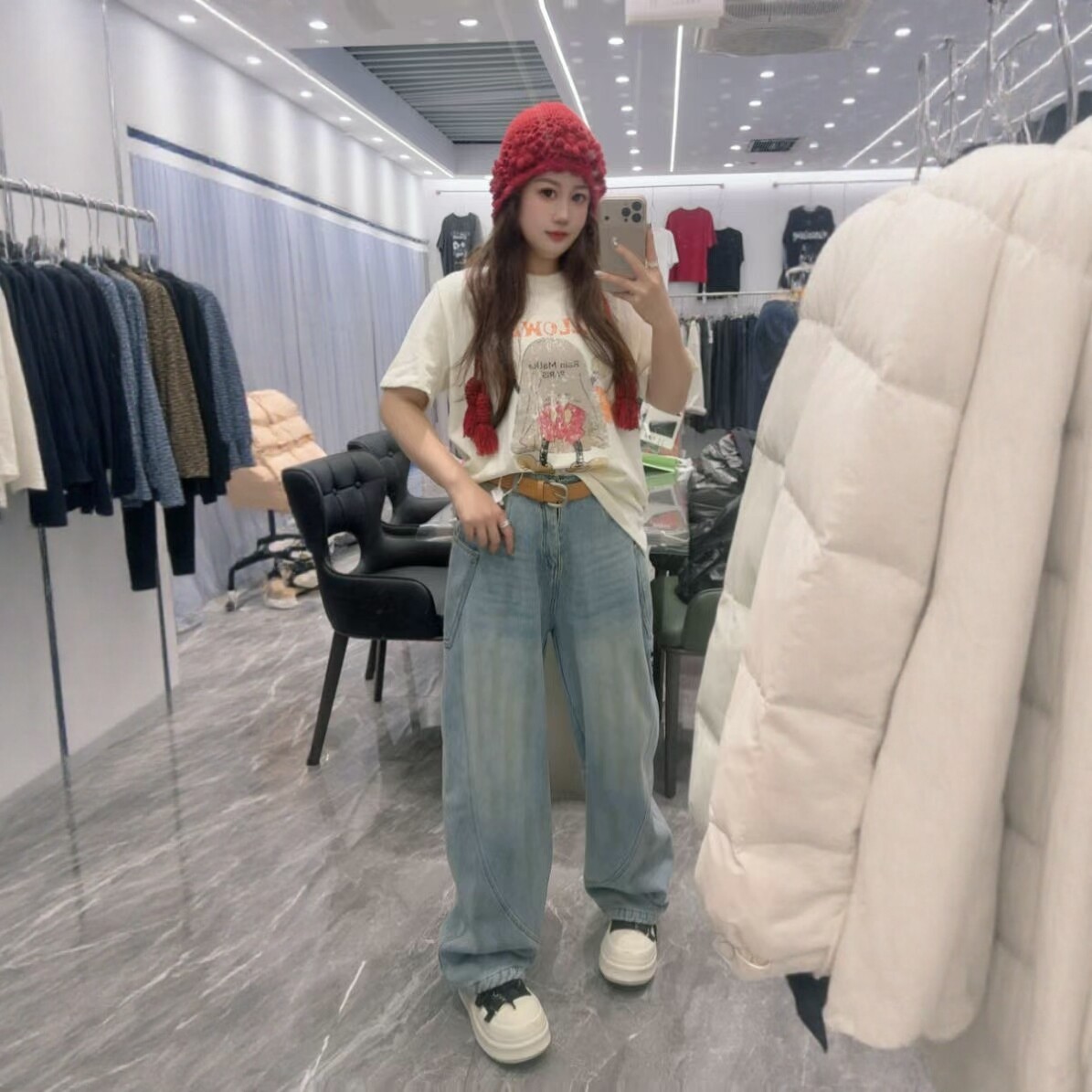 【12.18慧姐大码女装】2025新款裤子MM玛26C06-7190