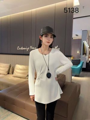 【10.24慧姐大码女装】2025新款棉上衣DTT5138-