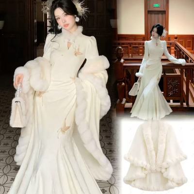 【12.14慧姐大码女装】2025新款重工款披肩ZM曼828-