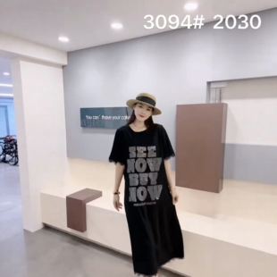 【5.14慧姐大码女装】2026新款半袖HT彤3094-
