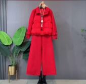 1.10慧姐大码 女装 2025新款 棉服套装 LMTX69170