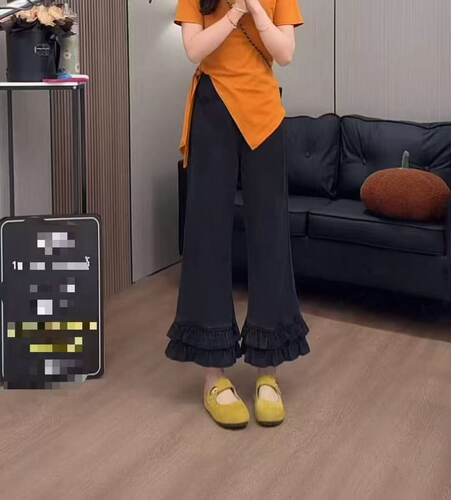 【8.8慧姐大码女装】2026新款裤子SZS66117-