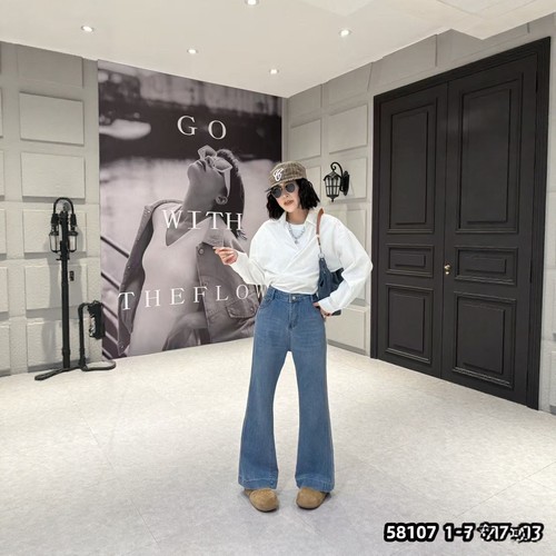 【12.23慧姐大码女装】2025新款裤子NN58107-7150
