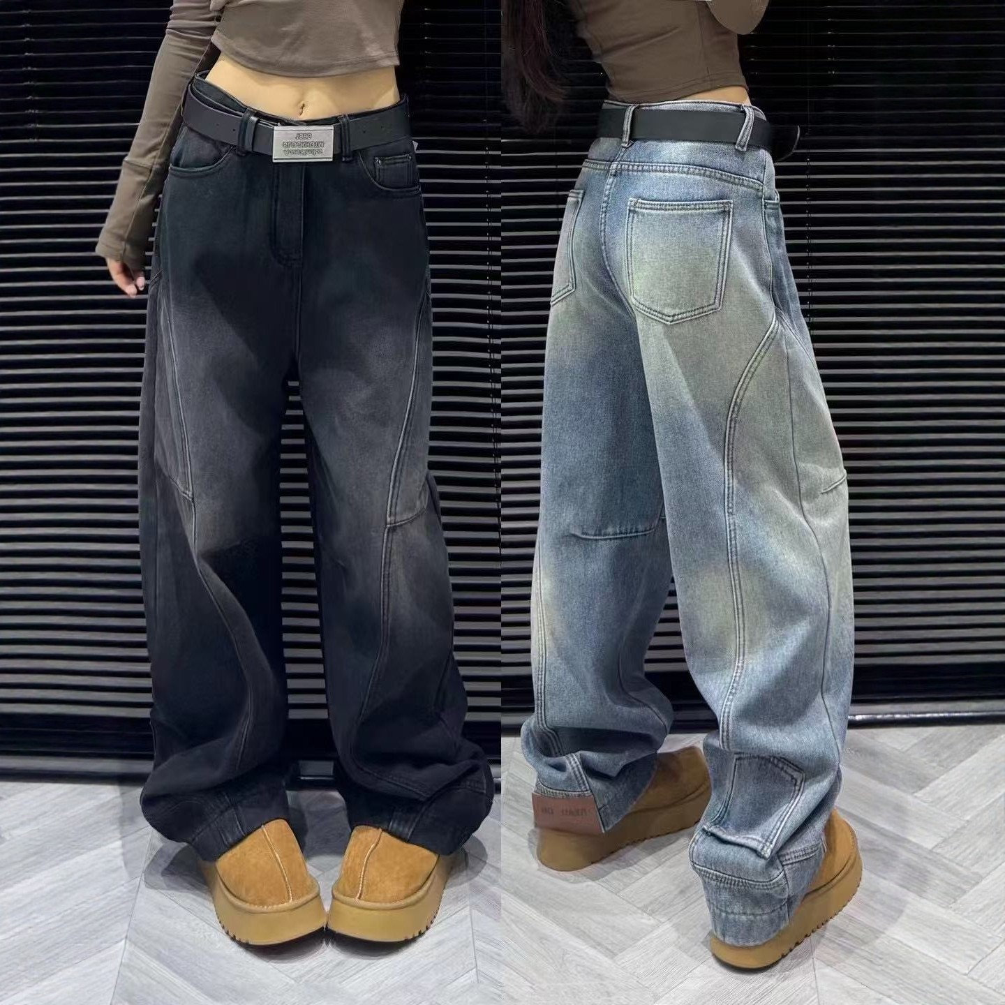 【12.9慧姐大码女装】2025新款加绒牛仔酷轮弯刀子PEM33880-,女装/女士精品,大码羽绒服,淘宝优惠券,粉丝福利购,淘宝优惠卷