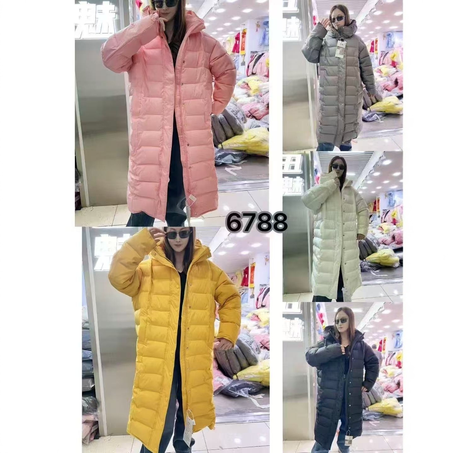 【12.18慧姐大码女装】2025新款棉服外套CM魅6788-