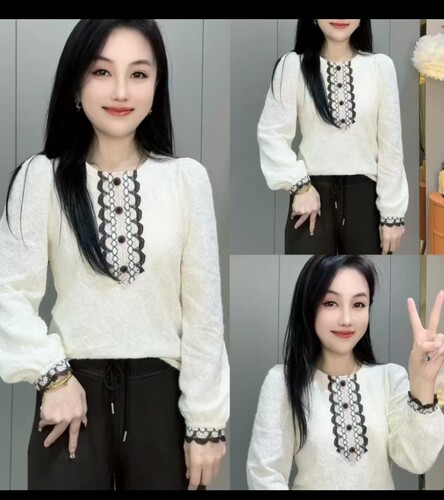 【10.2慧姐大码女装】2026上衣YXYY意9726-7036
