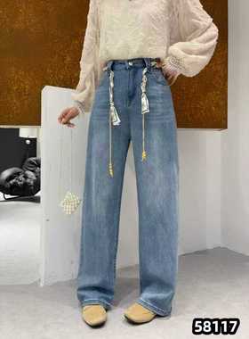 【1.17慧姐大码女装】2025新款裤子NN58117-